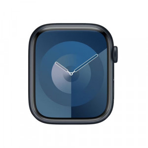 Apple Watch Series 9, 45 мм, Темная ночь Силикон 