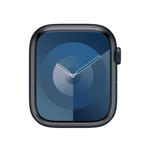 Apple Watch Series 9, 45 мм, Темная ночь Силикон 