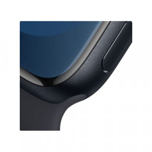 Apple Watch Series 9, 45 мм, Темная ночь Силикон 