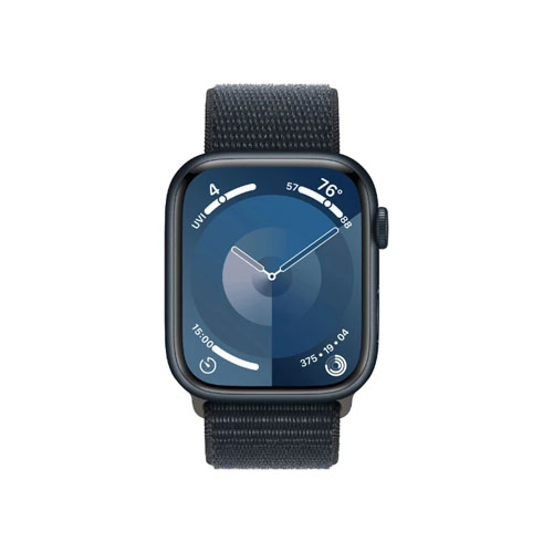 Apple Watch Series 9, 45 мм, Темная ночь Спорт