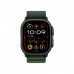 Apple Watch Ultra 2, 49 мм, Черный/Темно-зеленый Alpine Loop