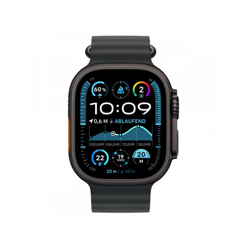 Apple Watch Ultra 2, 49 мм, Черный Ocean Band