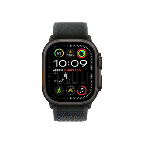 Apple Watch Ultra 2, 49 мм, Черный Trail Loop