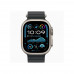 Apple Watch Ultra 2, 49 мм, Натуральный титан/Черный Ocean Band