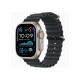 Apple Watch Ultra 2, 49 мм, Натуральный титан/Черный Ocean Band