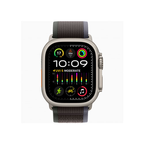 Apple Watch Ultra 2, 49 мм, M/L, Синий/Черный Trail Loop