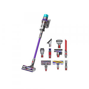 Пылесос Dyson Gen5 Detect Absolute SV23, Серебристый/Фиолетовый