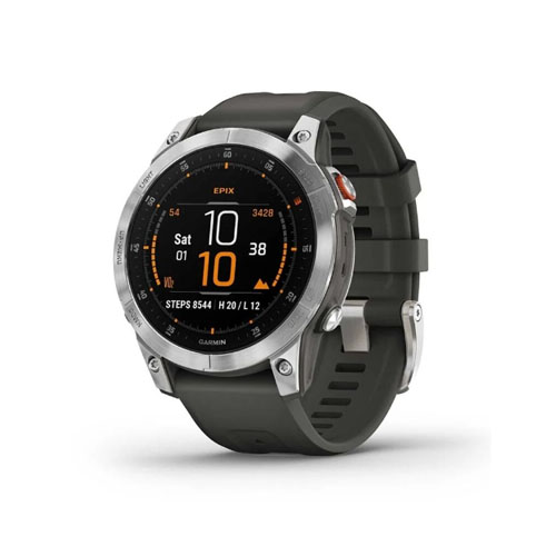 Умные часы Garmin Epix (Gen 2), Серый/Черный