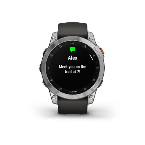 Умные часы Garmin Epix (Gen 2), Серый/Черный