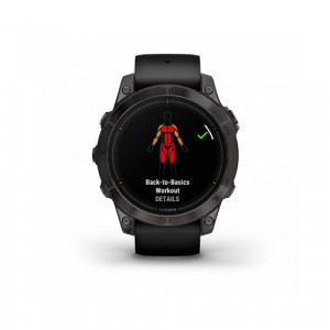 Умные часы Garmin Epix Pro (Gen 2) Sapphire, 47 мм, Угольно-серый