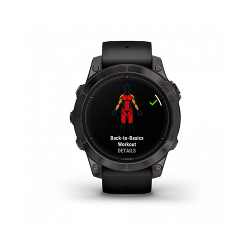 Умные часы Garmin Epix Pro (Gen 2) Sapphire, 47 мм, Угольно-серый