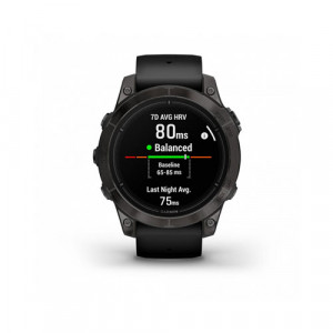 Умные часы Garmin Epix Pro (Gen 2) Sapphire, 47 мм, Угольно-серый