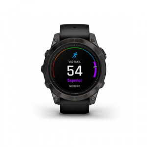 Умные часы Garmin Epix Pro (Gen 2) Sapphire, 47 мм, Угольно-серый