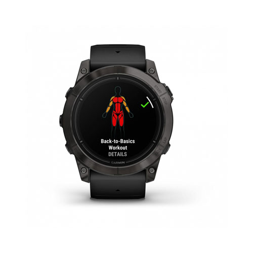 Умные часы Garmin Epix Pro (Gen 2) Sapphire, 51 мм, Черный