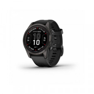 Умные часы Garmin Fenix 7S Pro Sapphire Solar, Угольно-серый