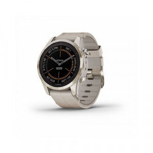 Умные часы Garmin Fenix 7S Pro, Золотистый/Светло-серый