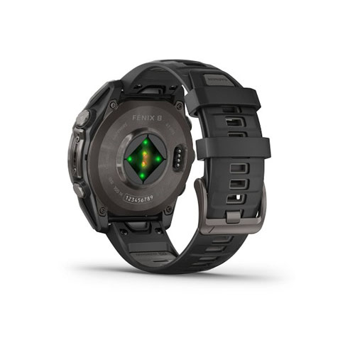 Умные часы Garmin Fenix 8, 47 мм, Черный
