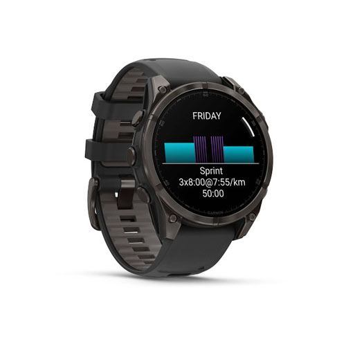 Умные часы Garmin Fenix 8, 47 мм, Черный