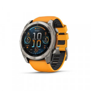 Умные часы Garmin Fenix 8, 51 мм, Оранжевый
