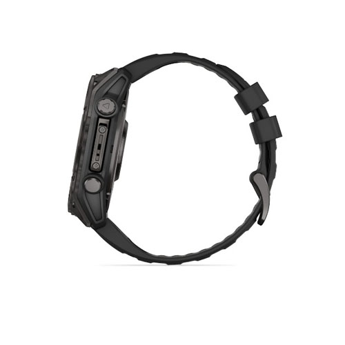 Умные часы Garmin Fenix 8, 51 мм, Угольно-серый/Черный