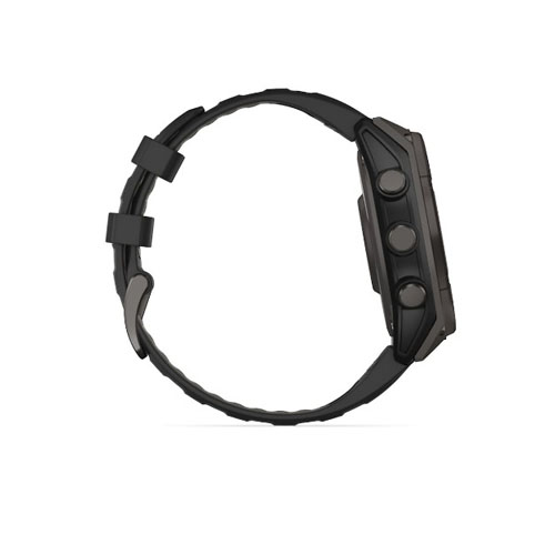 Умные часы Garmin Fenix 8, 47 мм, Угольно-серый/Черный