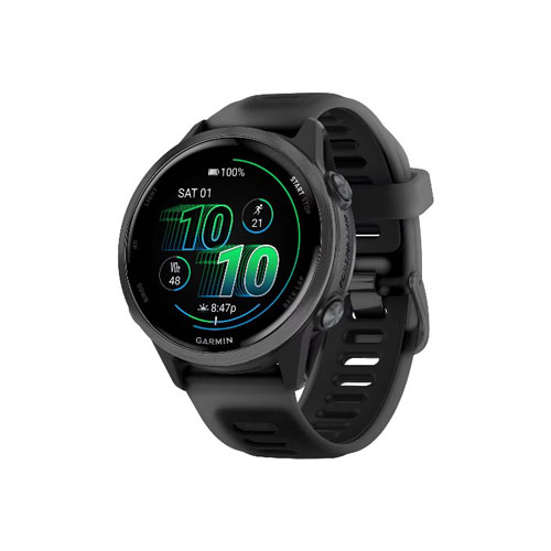 Умные часы Garmin Forerunner 570, 47 мм, Сланцево-серый/Черный