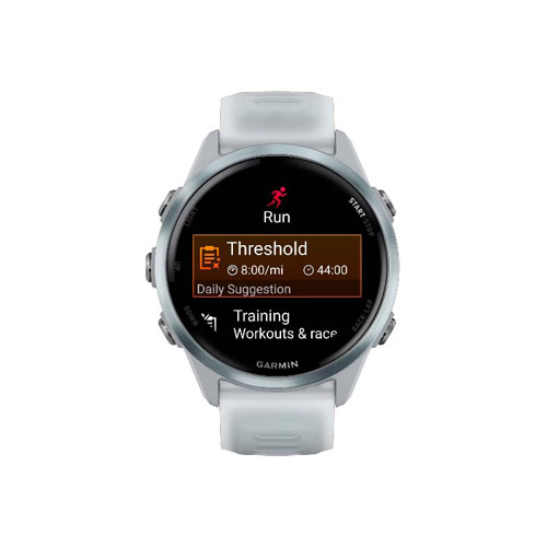 Умные часы Garmin Forerunner 570, 42 мм, Облачно-голубой/Белый камень