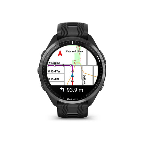 Умные часы Garmin Forerunner 965, Угольно-серый