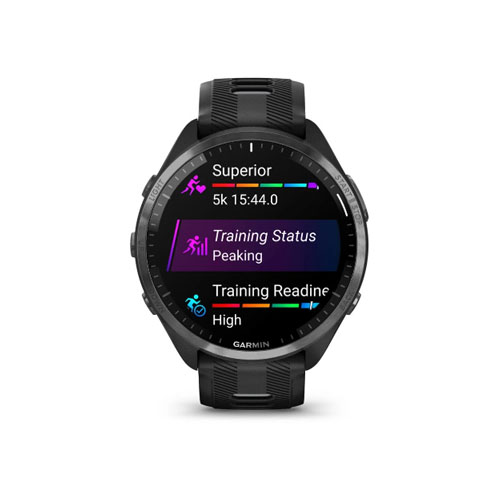 Умные часы Garmin Forerunner 965, Угольно-серый