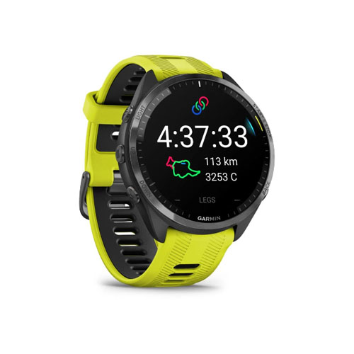 Умные часы Garmin Forerunner 965, Желтый/Черный