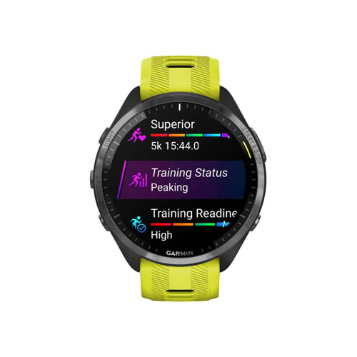 Умные часы Garmin Forerunner 965, Желтый/Черный