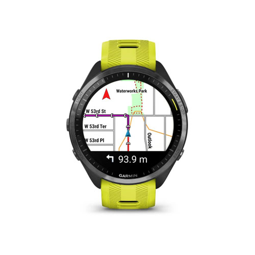 Умные часы Garmin Forerunner 965, Желтый/Черный