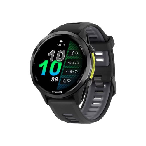 Умные часы Garmin Forerunner 970, 47 мм, Угольно-серый/Черный