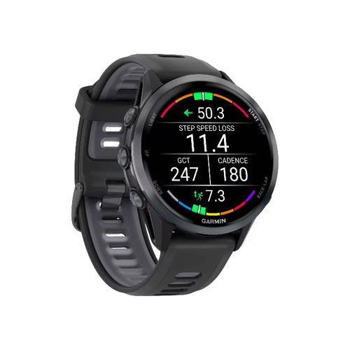 Умные часы Garmin Forerunner 970, 47 мм, Угольно-серый/Черный