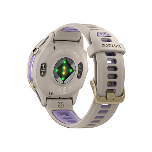 Умные часы Garmin Forerunner 970, 47 мм, Золотой титан/Серый