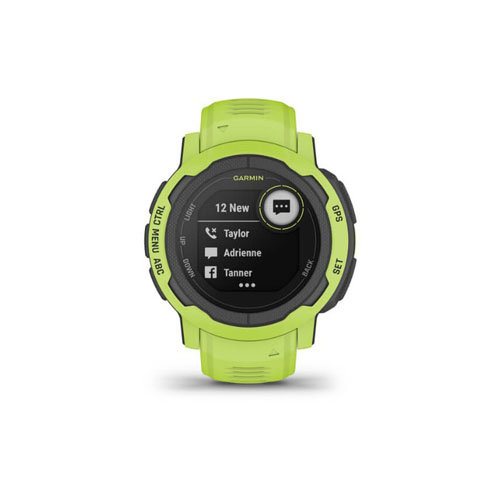 Умные часы Garmin Instinct 2, Электрический лайм