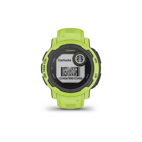 Умные часы Garmin Instinct 2, Электрический лайм