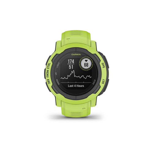 Умные часы Garmin Instinct 2, Электрический лайм
