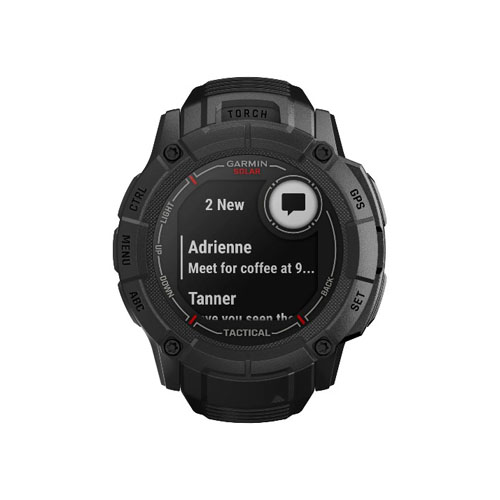 Умные часы Garmin Instinct 2X Solar, Тактический черный