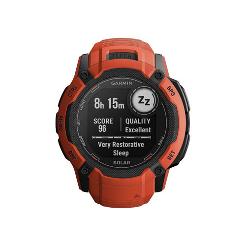 Умные часы Garmin Instinct 2X Solar, Красный