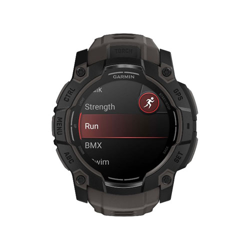 Умные часы Garmin Instinct 3 AMOLED, 50 мм, Черный/Угольный