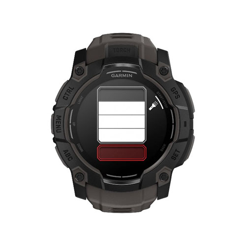 Умные часы Garmin Instinct 3 AMOLED, 50 мм, Черный/Угольный
