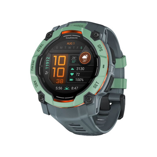 Умные часы Garmin Instinct 3 AMOLED, 50 мм, Неотропик/Серый