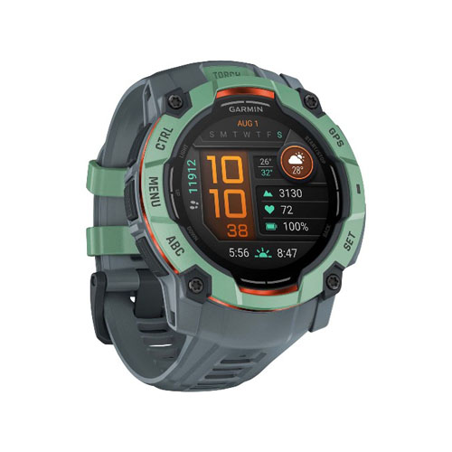 Умные часы Garmin Instinct 3 AMOLED, 50 мм, Неотропик/Серый