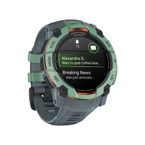 Умные часы Garmin Instinct 3 AMOLED, 50 мм, Неотропик/Серый