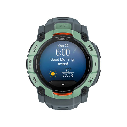 Умные часы Garmin Instinct 3 AMOLED, 50 мм, Неотропик/Серый