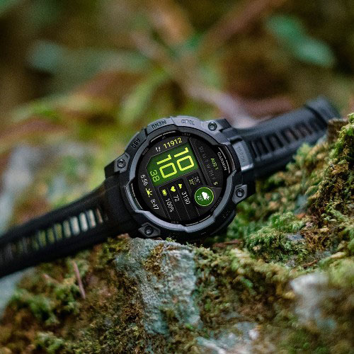 Умные часы Garmin Instinct 3 AMOLED, 45 мм, Черный