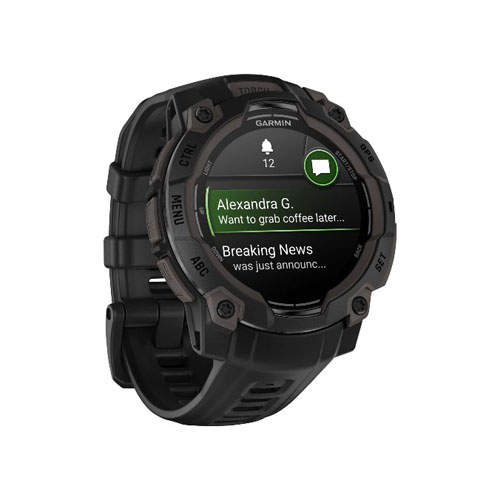 Умные часы Garmin Instinct 3 AMOLED, 45 мм, Черный
