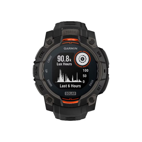 Умные часы Garmin Instinct 3 Solar, 45 мм, Черный
