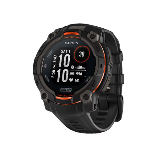 Умные часы Garmin Instinct 3 Solar, 45 мм, Черный